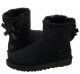 UGG Australia Buty W Mini Bailey Bow II 1016501 W/BLK (UA13-b)