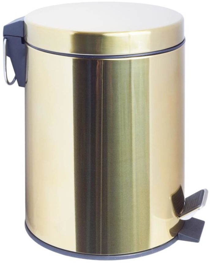 Ba-De Łazienkowy kosz na śmieci GOLD 6L DIETSCHE