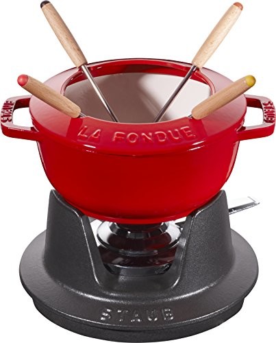 Staub Zestaw Fondue wiśniowym 16 cm 14001606