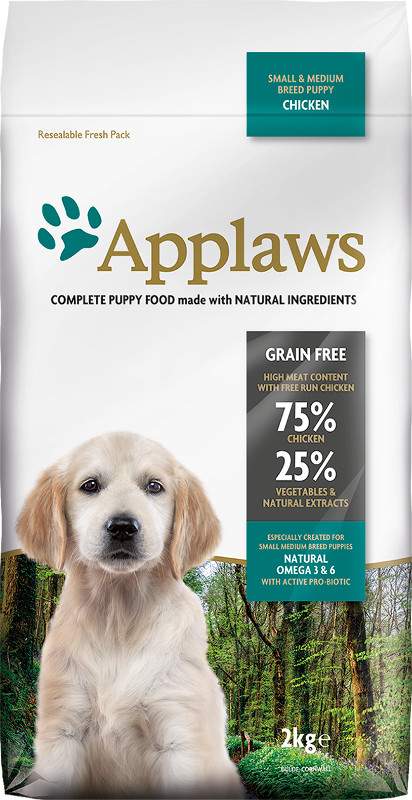 Applaws Puppy Small & Medium Chicken 2 kg