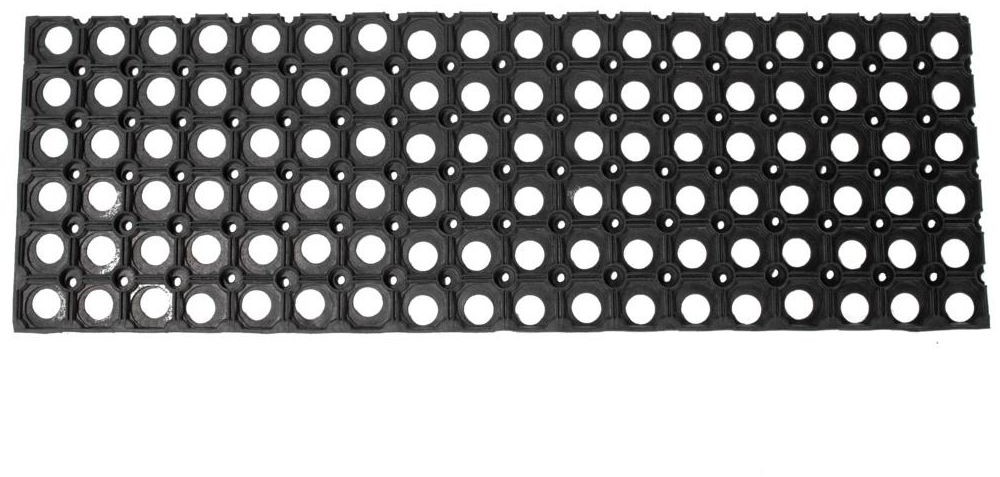 INSPIRE Wycieraczka zewnętrzna ALFA 75 x 25 cm gumowa czarna INSPIRE