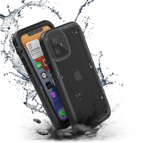 Catalyst Etui Total Protection, iPhone 12, czarne 4897041801118