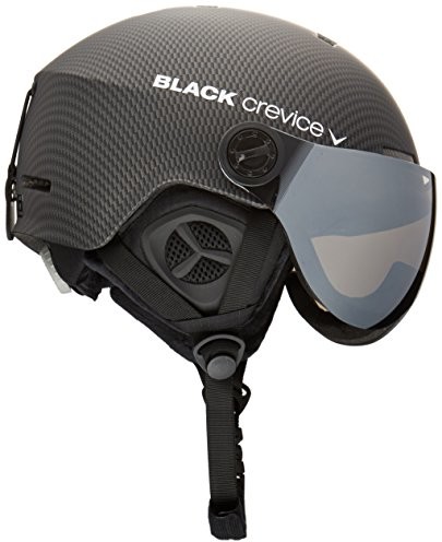 Black Crevice Gstaad Bcr143921-Cw-1 Kask Narciarski, 5457 Cm (BCR143921_schwarz carbon-S/M)