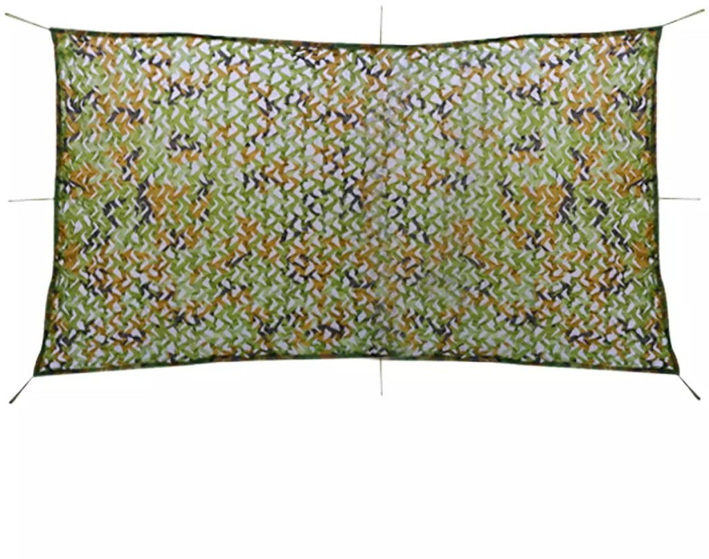vidaXL Siatka maskująca z torbą do przechowywania, 4x8 m vidaXL