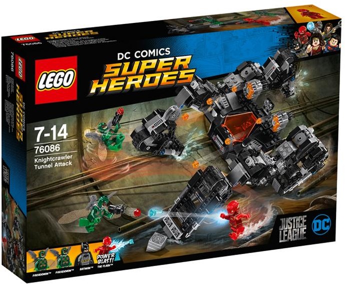 LEGO Super Heroes Atak Knightcrawlera w tunelu 76086