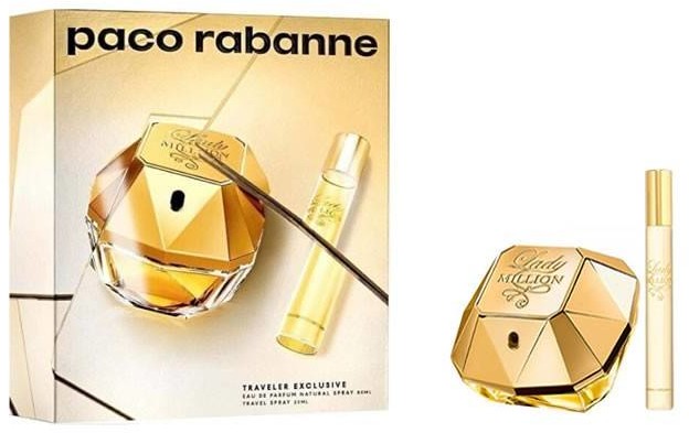 Paco Rabanne Lady Million EDP 80ml + EDP 20ml 99413-uniw