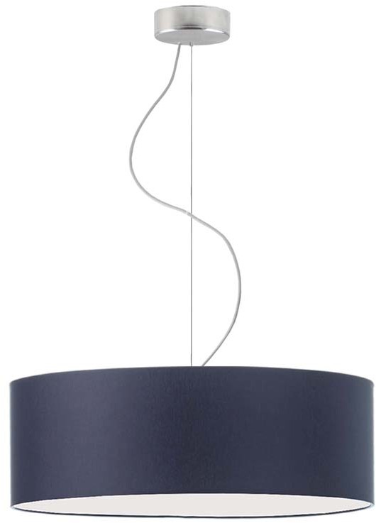 LYSNE Żyrandol do jadalni HAJFA fi - 50 cm - kolor granatowy 14529/50 - kolor granatowy