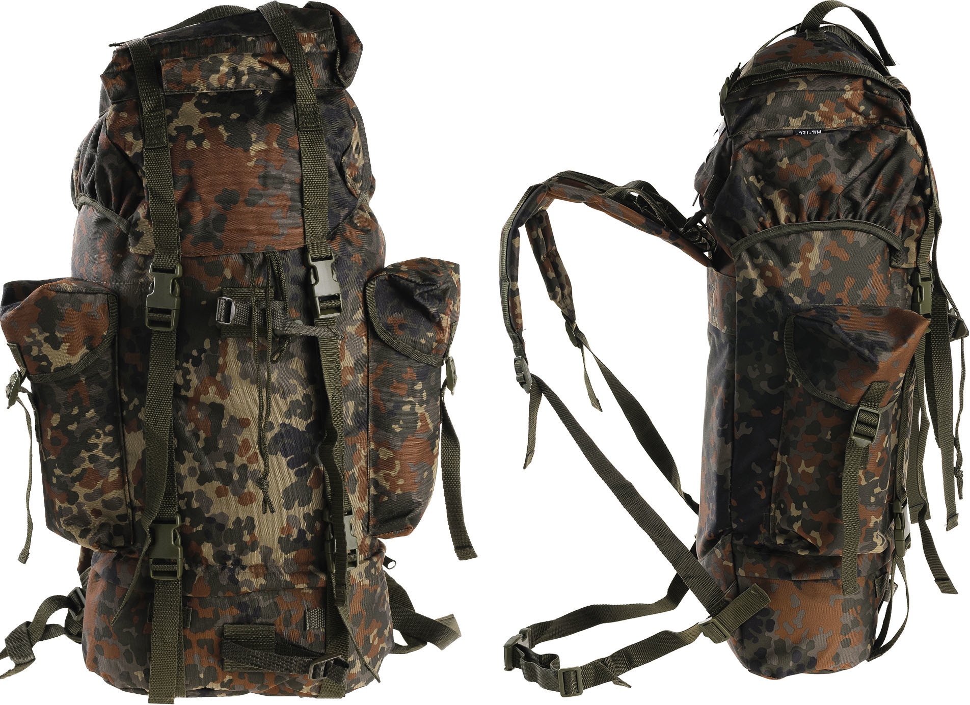 Wojskowy Plecak Polowy Bundeswehr 35 L Flecktarn