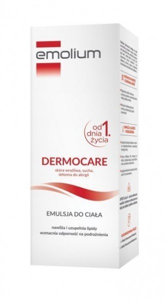 Emolium SANOFI AVENTIS SP Z O.O Dermocare emulsja do ciała do skóry suchej i wrażliwej 200 ml 7035720