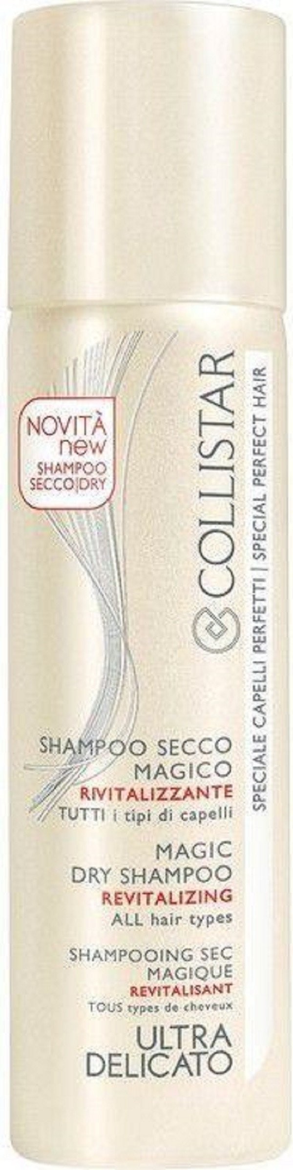 Collistar Speciale Capelli Perfetti Magic Dry Shampoo Revitalizing Ultra Delicato suchy szampon odbudowujący do włosów 150ml