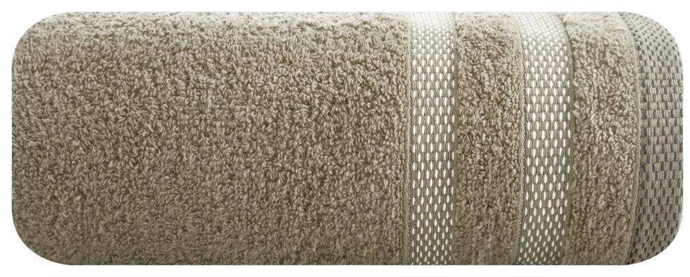 Euro Firany Ręcznik Kąpielowy Riki (05) 50 x 90 Brązowy 1219367