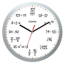 Atrix Zegar ścienny matematyka #8B ATE2013M8B