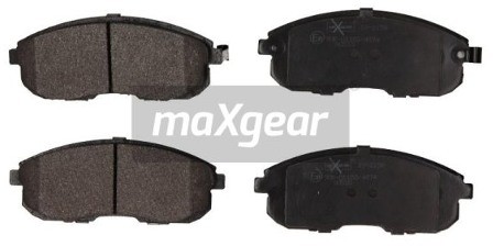 MaxGear Zestaw klocków hamulcowych, hamulce tarczowe 19-2158