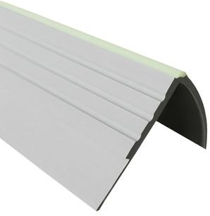 Quest Profil schodowy antypoślizgowy RDFL 1,5m szary 730-RDFL-SZARY-150