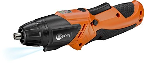 Fixpoint wkrętarka akumulatorowa, kompaktowa, z akumulatorem litowo-jonowym, z zestawem bitów i ładowarką 71880