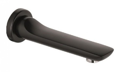 Kludi Balance wylewka wannowa 17 cm czarny mat/chrom 5250387