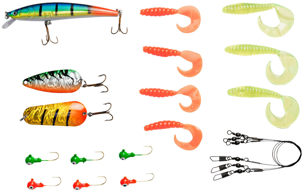 Abu Garcia Zestaw przynet 19 czesci