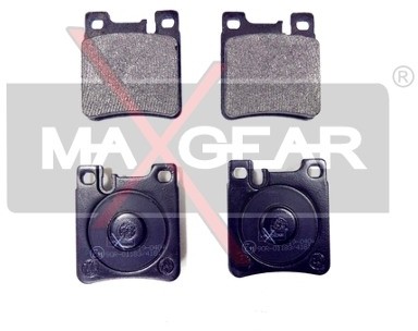 MaxGear Zestaw klocków hamulcowych, hamulce tarczowe 19-0404