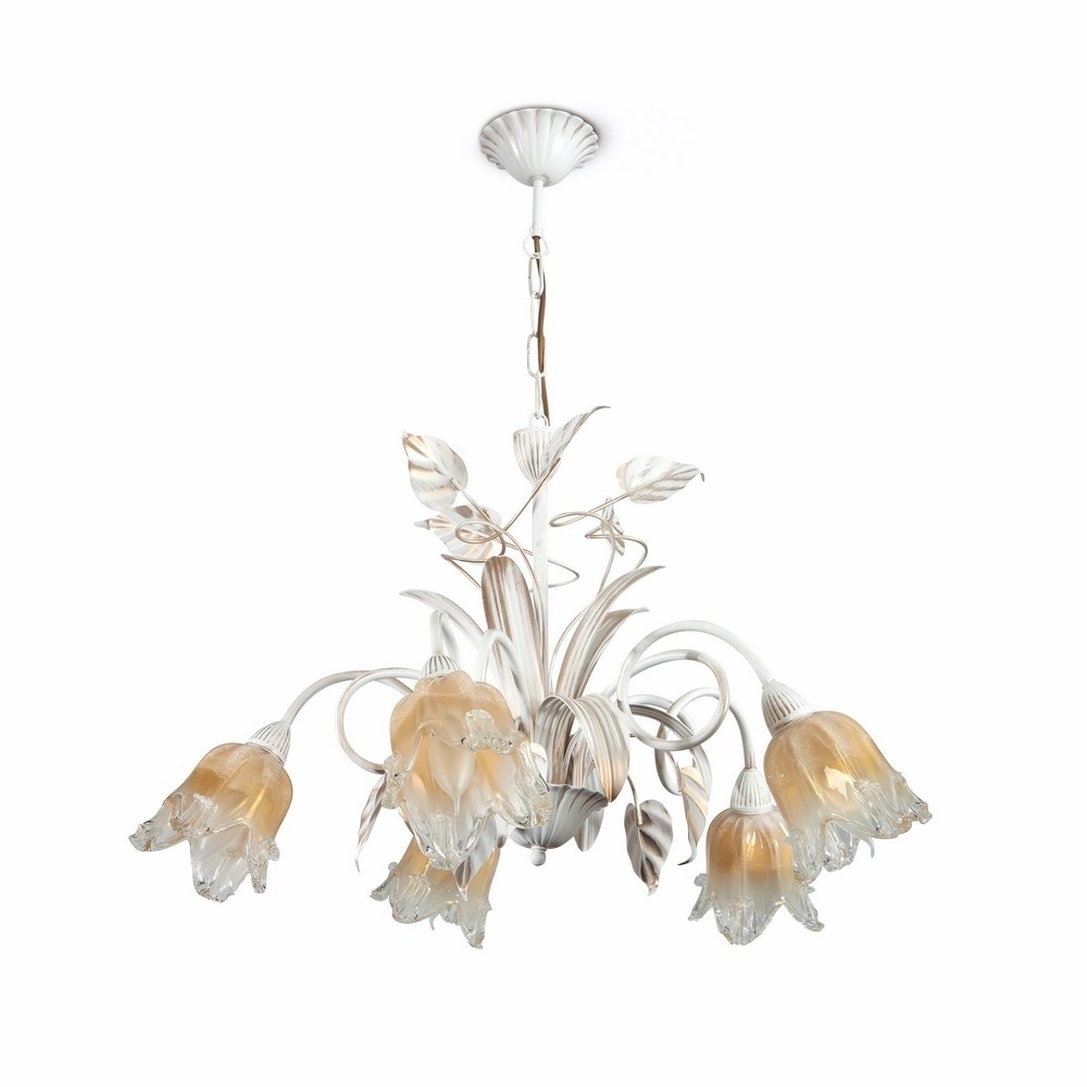 Light4home Żyrandol na łańcuchu LUCIA 5xE14/40W/230V