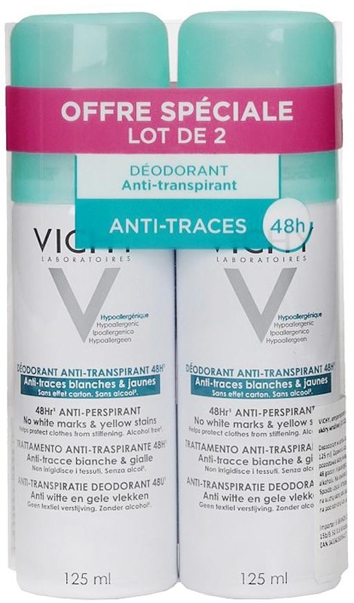 Vichy Antyperspirant w sprayu 48h do skóry wrażliwej