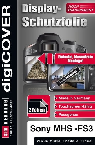 digiCover Basic folia ochronna na wyświetlacz do Sony MHS-FS3 B2790
