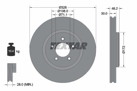 TEXTAR (TMD Friction Services GmbH) (TMD Friction Services GmbH) 92173505 92173505