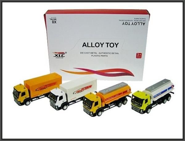 Hipo Ciężarówka 14cm 2 wzory 2 kolory 1210-D39