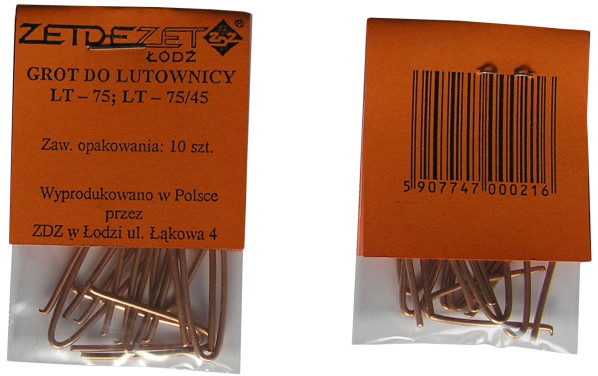 Grot lutowniczy komplet