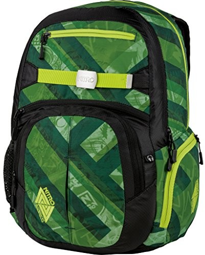 Nitro Snowboards Hero plecak, zielony 1151878038_1927_23 x 38 x 52 cm, 37 Liter