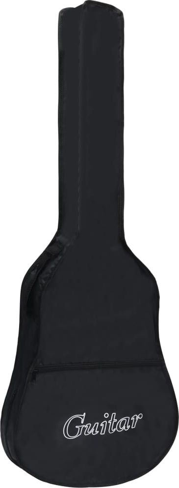 vidaXL Pokrowiec na gitarę klasyczną 4/4 czarny 102x36,5 cm tkanina 70155