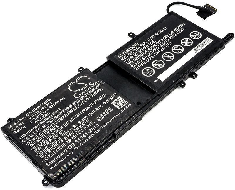 Фото - Акумулятор для ноутбука CameronSino Bateria do laptopów Dell Alienware 15 R3 / 01D82 8300mAh 94.62Wh Li-Ion 11 