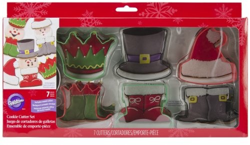 Wilton znak piece sortowane Seven Cookie Cutter Set 2308-3274