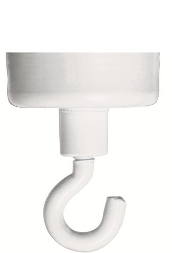 Franken HM25 magnetyczny haczyk o średnicy 25 MM, biały 4016946001533
