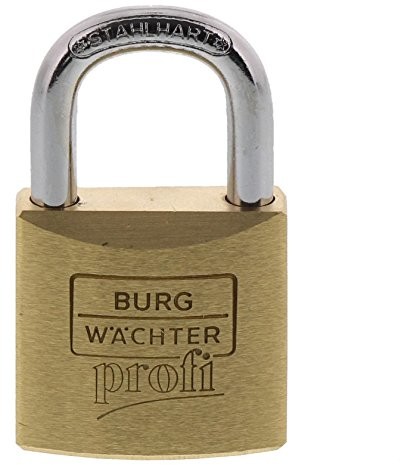 Burg Wächter Burg-Wächter Profi 116 30 kłódka, mosiężny korpus, hartowana, podwójnie ryglowana
