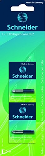 Schneider 78523 Roller Cartridge 852 2-ER opakowanie 5 sztuki niebieska 78523