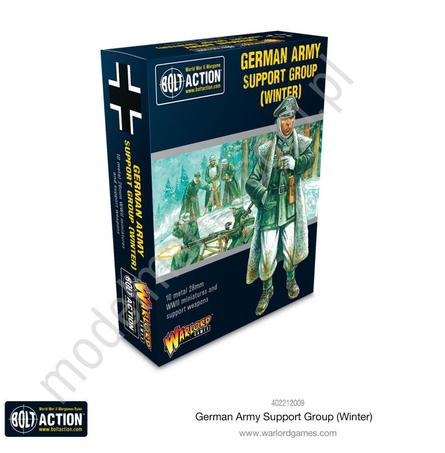 WarlordGames Grupa wsparcia armii niemieckiej (zima)  Warlord Games Ltd WarlordGames 402212009