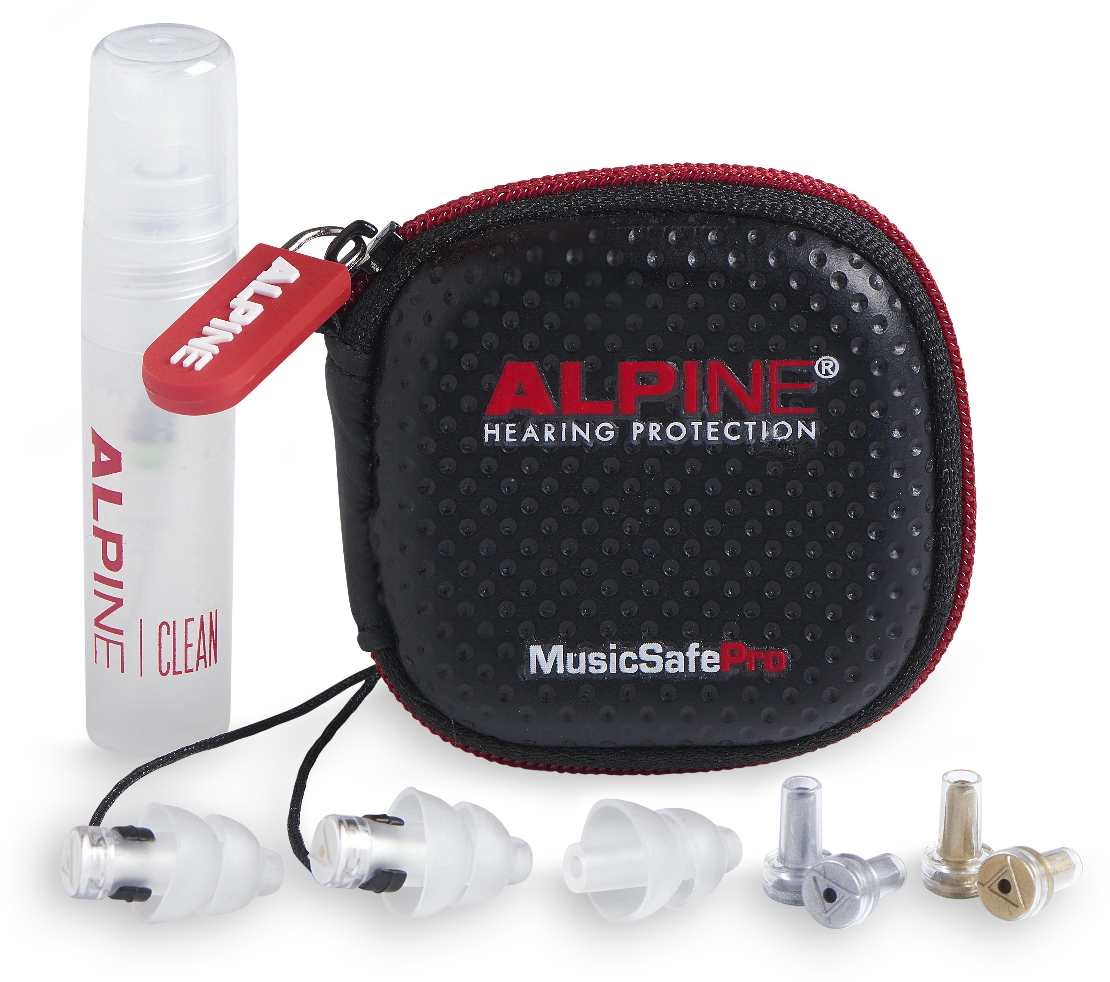 Alpine Hearing Protection Alpine MusicSafe PRO zatyczki do uszu dla muzyków przeźroczyste ALP750