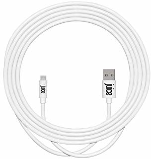 Samsung Juice Juice Ładowarka micro USB 3 m i kabel do synchronizacji z systemem Android Galaxy S7, S6, S5, Huawei, Xiaomi, Nokia, Sony, Nexus, HTC, Kindle - biały JUI-CABLE-MICRO-3M-RND-WHT