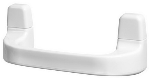 Bisk Poręcz łazienkowa 23 cm OCEANIC plastik biały