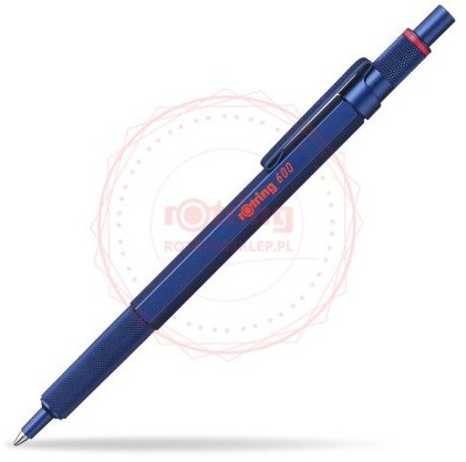 Rotring Długopis automatyczny 600 M niebieski 2114262 2114262