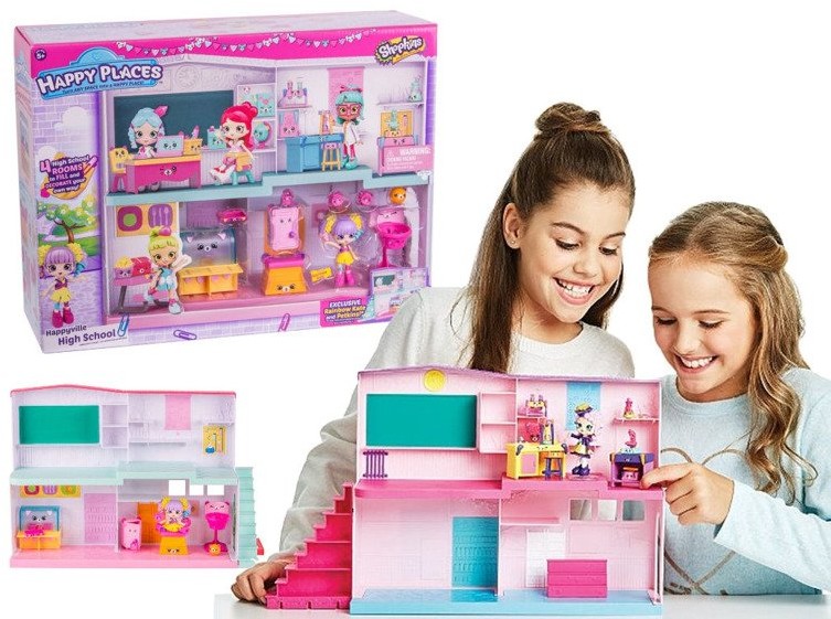 Cobi Shopkins Happy Places Zestaw Piętrowa Szkoła 56505 $