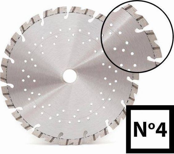 ABRABORO Tarcza diamentowa uniwersalna 350 x 25,4/10 N4 mega szybka AB35000004 AB35000004