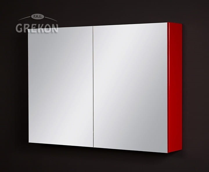 Gante Szafka wisząca z lustrem 90x65 seria Fokus CZ FKS-CZ-WL90/65