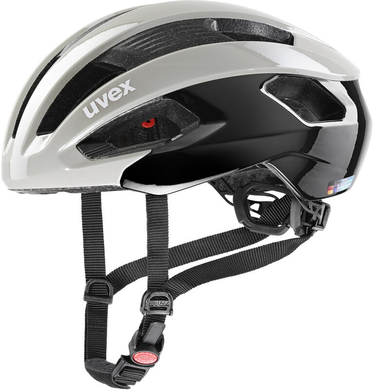 UVEX Rise Helmet, szary/czarny 52-56cm 2022 Kaski szosowe S4100550315