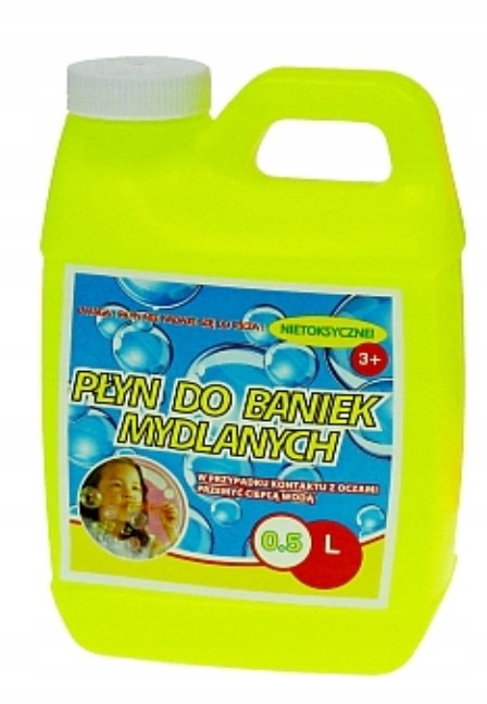 Płyn do baniek mydlanych 0,5 litra