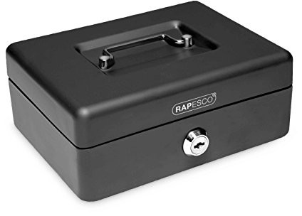 Rapesco sb0008b1 pieniędzy miski (czarny) SB0008B1