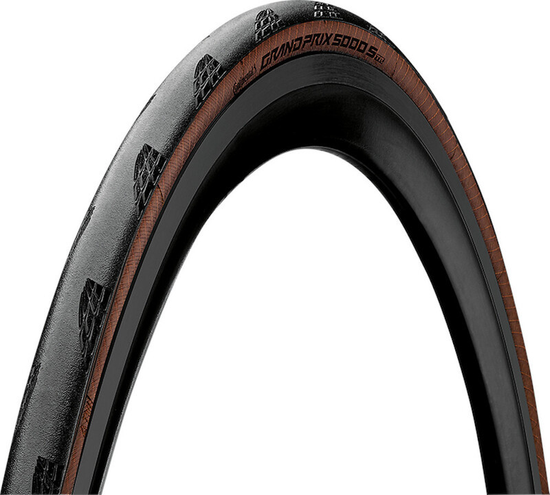 Continental Grand Prix 5000S TR Folding Tyre 700x25C TLR, czarny 25-622 | 700x25c 2022 Opony do rowerów Cyclocross 1009.622.25.220