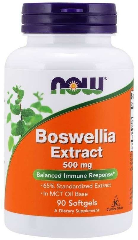 Now Foods Boswellia 500 mg ekstrakt (90 kaps.)