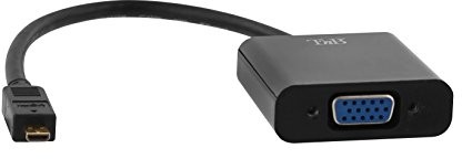 T'nB T 'NB mihdm IVGA adapter Micro HDMI do VGA) czarna MIHDMIVGA