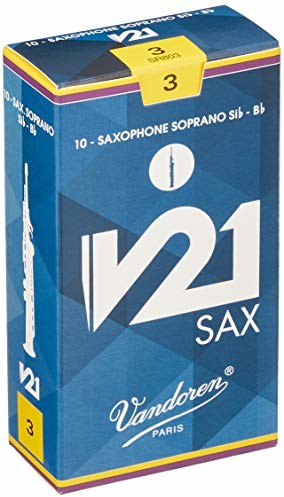 Vandoren SR803 Strength 3 V21 Sopranowe trzcinki saksofonowe, zestaw 10 sztuk SR803